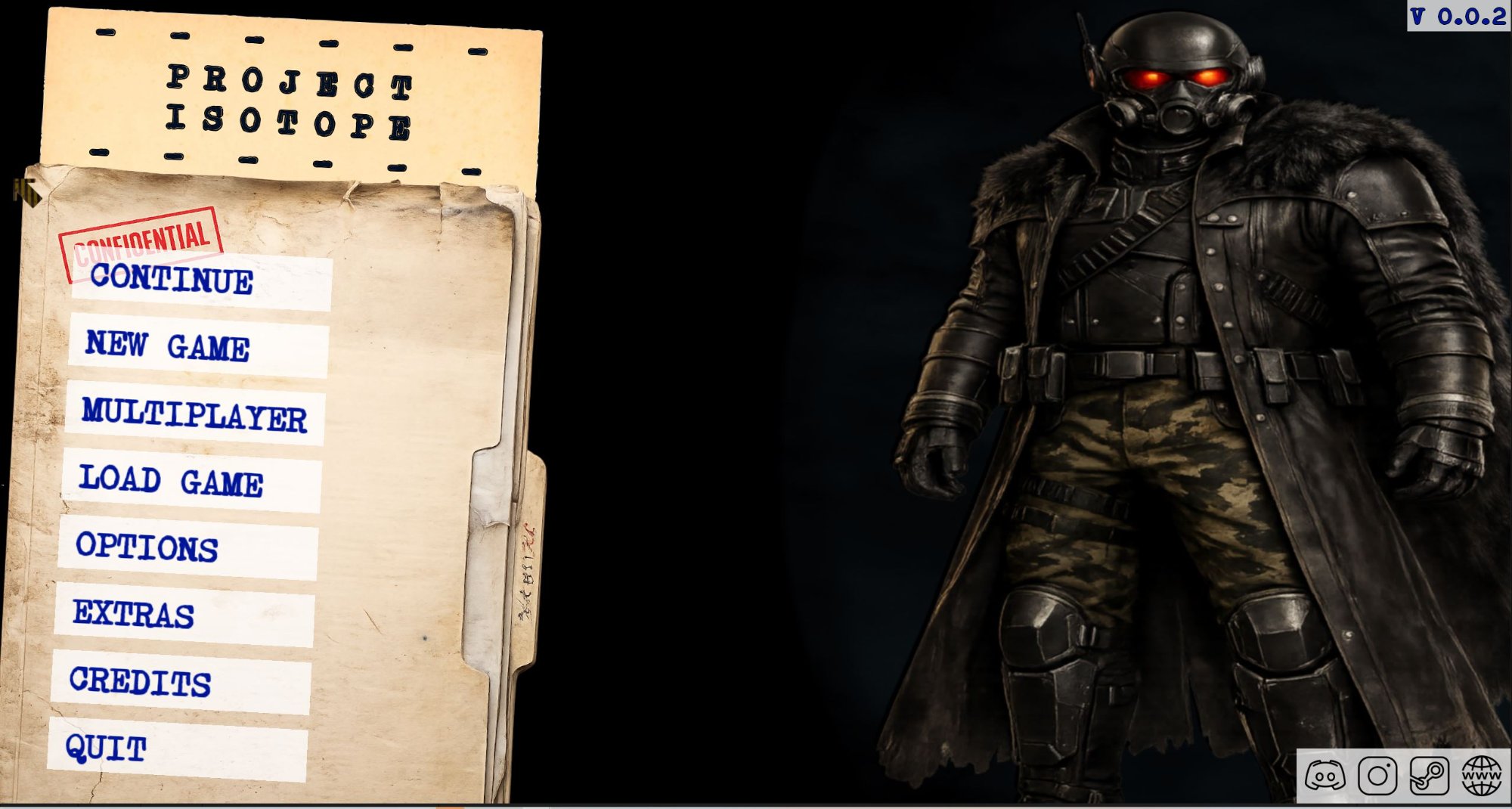 Main Menu